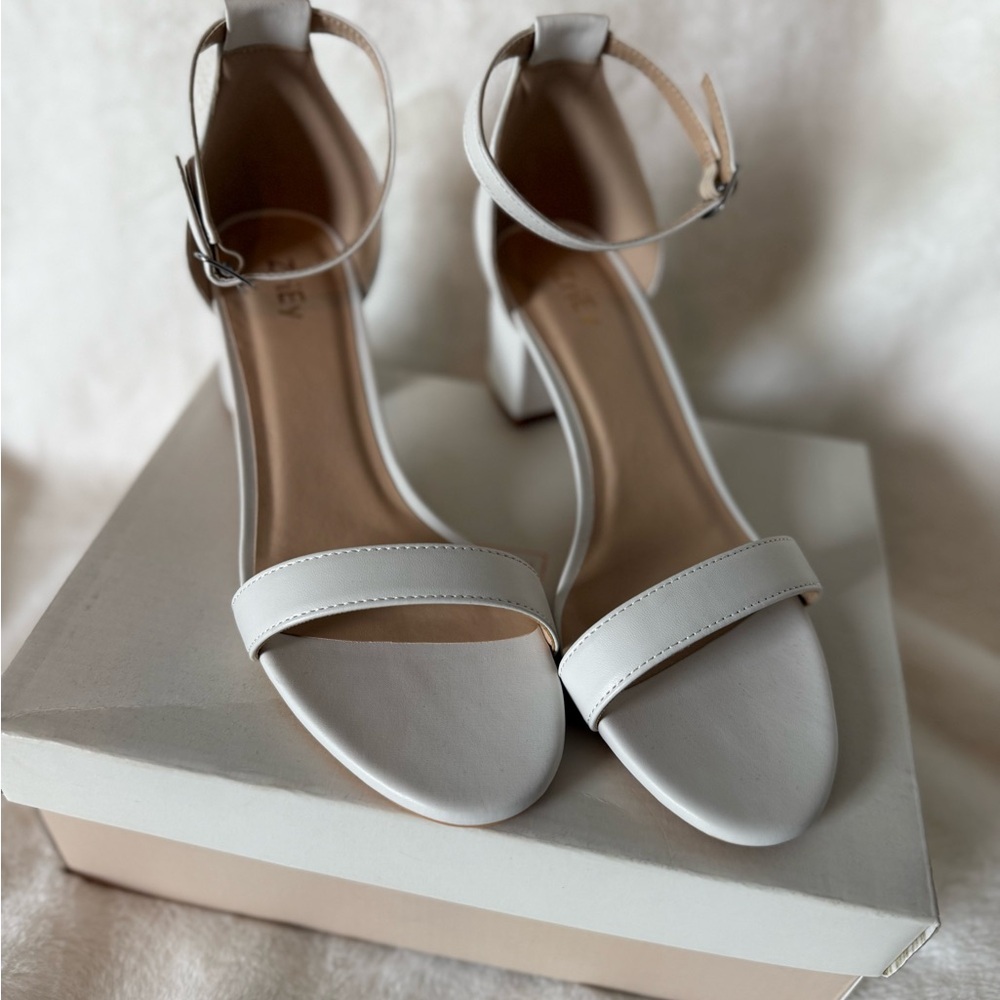 Elegant White Women's Heels